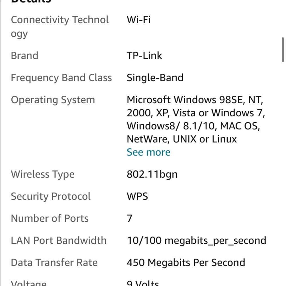 TP-Link WiFi Router - Picture 3 of 3
